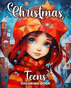 Christmas Coloring Book for Teens - Peay, Regina