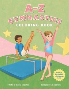 A-Z Gymnastics Coloring Book - Mills, Danielle Soucy