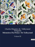 Mémoires Du Prince De Talleyrand