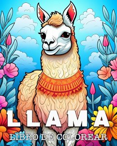 Llama Libro de Colorear - Colorphil, Anna