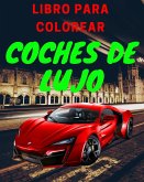 Libro de lujo para colorear de coches