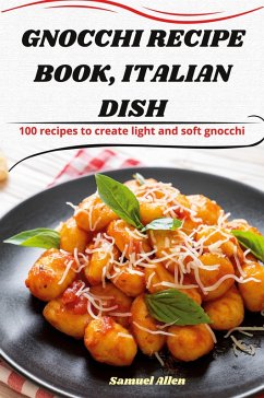 Cover GNOCCHI RECIPE BOOK, ITALIAN DISH