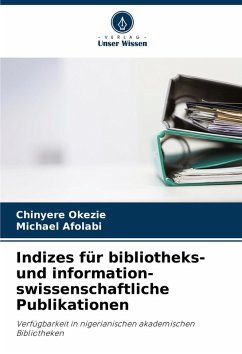 Cover Indizes für bibliotheks- und information- swissenschaftliche Publikationen