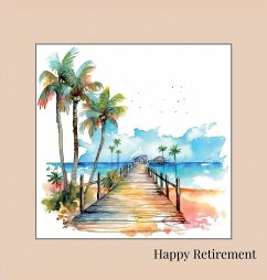 Happy Retirement Guest Book with lined pages (hardback) - Bell, Lulu And