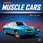 AMERICAN MUSCLE CARS 2024 SQUARE STKR ST