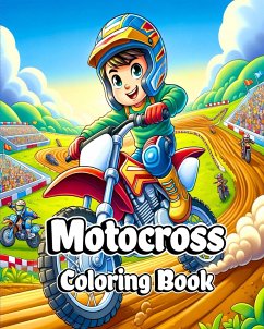 Motocross Coloring Book - Caleb, Sophia