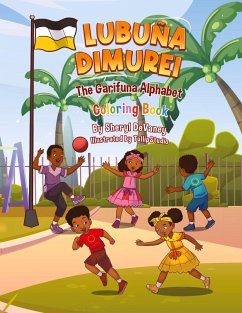 Cover Garifuna Alphabet Book - Lubuña Dimurei (Coloring book)