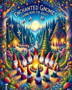 Enchanted Gnomes Coloring Book for Adults - Jones, Willie