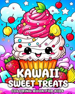 Sweet Treats Kawaii Coloring Book for Kids - Peay, Regina