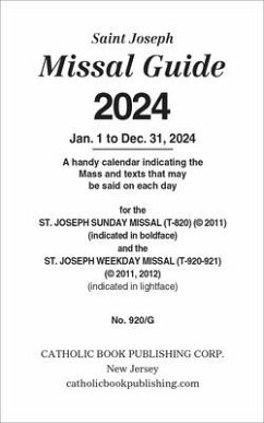 Missal Guide 2024 - Catholic Book Publishing Corp