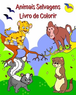 Animais Selvagens Livro de Colorir - Kim, Maryan Ben