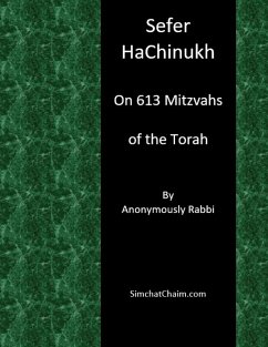 Cover Sefer HaChinukh - On 613 Mitzvahs of the Torah