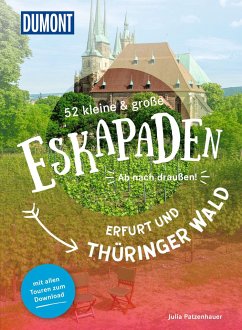 Cover 52 kleine & große Eskapaden Erfurt und Thüringer Wald