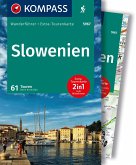 KOMPASS Wanderführer Slowenien, 61 Touren mit Extra-Tourenkarte