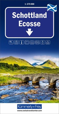Schottland, Regionalstrassenkarte 1:275'000