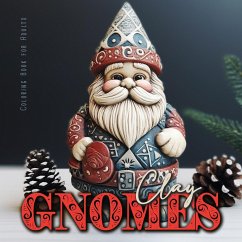 Clay Gnomes Coloring Book for Adults - Publishing, Monsoon;Grafik, Musterstück