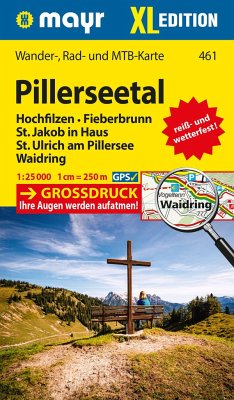 Cover Mayr Wanderkarte Pillerseetal XL 1:25.000