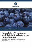 Konvektive Trocknung und Gefriertrocknung von Heidelbeeren