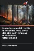 Modellazione del rischio di incendio nella zona dei pini dell'Himalaya occidentale, Uttarakhand