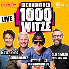 Die Nacht der 1000 Witze (MP3-Download) - Krebs, Markus; Knop, Matze; Cantz, Guido; Gimber, Oliver