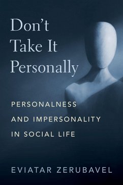 Don't Take It Personally (eBook, PDF) - Zerubavel, Eviatar