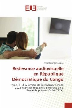 Redevance audiovisuelle en République Démocratique du Congo - Likonza Bolonga, Trésor