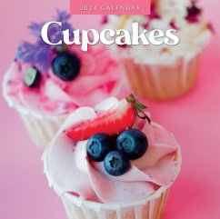 Cover Cupcakes 2024 Square Wall Calendar