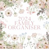 Family Organiser 2024 Square Wall Calendar