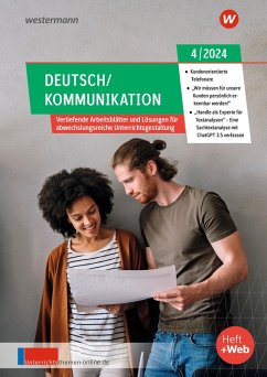 Cover Unterrichtsthemen Deutsch/Kommunikation. Ausgabe 4/2024