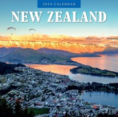 Cover New Zealand 2024 Square Wall Calendar