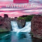 Waterfalls 2024 Square Wall Calendar