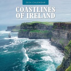 Cover Coastlines of Ireland 2024 Square Wall Calendar