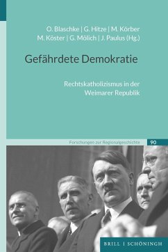 Cover Gefährdete Demokratie