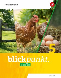 Cover Blickpunkt Biologie 5. Schulbuch. Für Sachsen