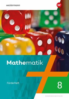 Cover Mathematik 8. Förderheft. NRW Nordrhein-Westfalen