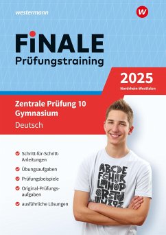 FiNALE Prüfungstraining Zentrale Prüfung 10. Gymnasium Nordrhein-Westfalen. Deutsch 2025 - Heinrichs, Andrea;Wolff, Martina