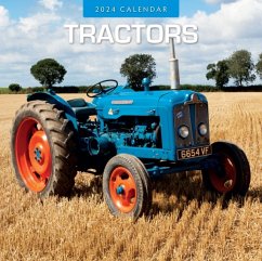 Cover Tractors 2024 Square Wall Calendar