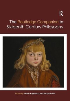 Cover Routledge Companion to Sixteenth Century Philosophy