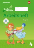 Denken und Rechnen 4. Arbeitsheft mit interaktiven Übungen. Für Grundschulen in Bayern