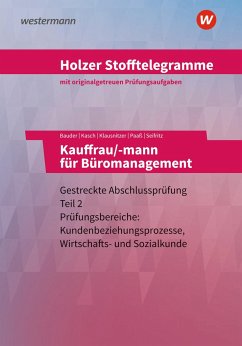 Holzer Stofftelegramme - Kauffrau/-mann für Büromanagement. Aufgabenband. Baden-Württemberg - Seifritz, Christian;Paaß, Thomas;Bauder, Markus