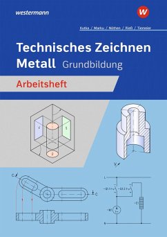 Cover Technisches Zeichnen Metall. Grundbildung Arbeitsheft