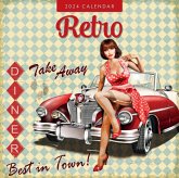 Retro 2024 Square Wall Calendar Retro 2024 Square Wall Calendar