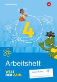 Welt der Zahl 4. Arbeitsheft. Für Berlin, Brandenburg, Mecklenburg-Vorpommern, Sachsen-Anhalt und Thüringen