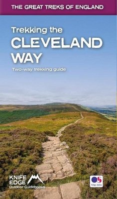 Trekking the Cleveland Way: Two-Way Guidebook with OS 1:25k Maps: 20 Different Itineraries - McCluggage, Andrew