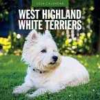 West Highland White Terriers 2024 Square Wall Calendar