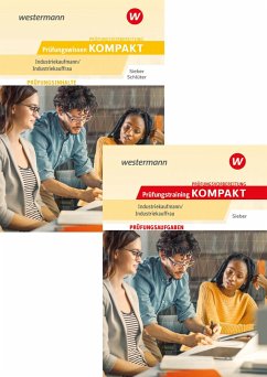 Prüfungsvorbereitung Prüfungswissen und Prüfungstraining KOMPAKT - Industriekaufmann/Industriekauffrau - Schlüter, Meinolf;Sieber, Michael