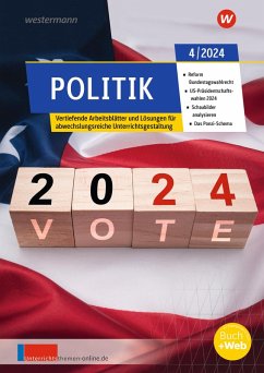 Cover Unterrichtsthemen Politik. Arbeitsblätter für Ihren Unterricht Ausgabe 4/2024