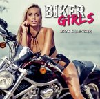 Biker Girls 2024 Square Wall Calendar