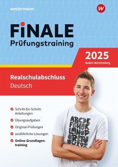 FiNALE Prüfungstraining Realschulabschluss Baden-Württemberg. Deutsch 2025 - Gieringer, Julia;Herrmann, Gabriele;Junker, Linda