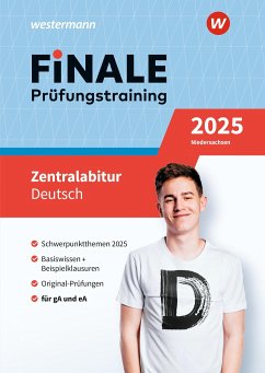 FiNALE Prüfungstraining Zentralabitur Niedersachsen. Deutsch 2025 - Schott, Tina;Rothämel, Elke Helma;Klinge, Marcus